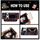 24 PCS Movie Night Snack Trays Popcorn Food Drink Holder Cinema Party Supplies - 24pcs-KY001 Sold separately
