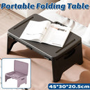 Portable Multifunctional Folding Table Lap Desk Lightweight Home Bedroom Use - Purple