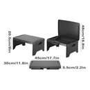 Portable Multifunctional Folding Table Lap Desk Lightweight Home Bedroom Use - Purple