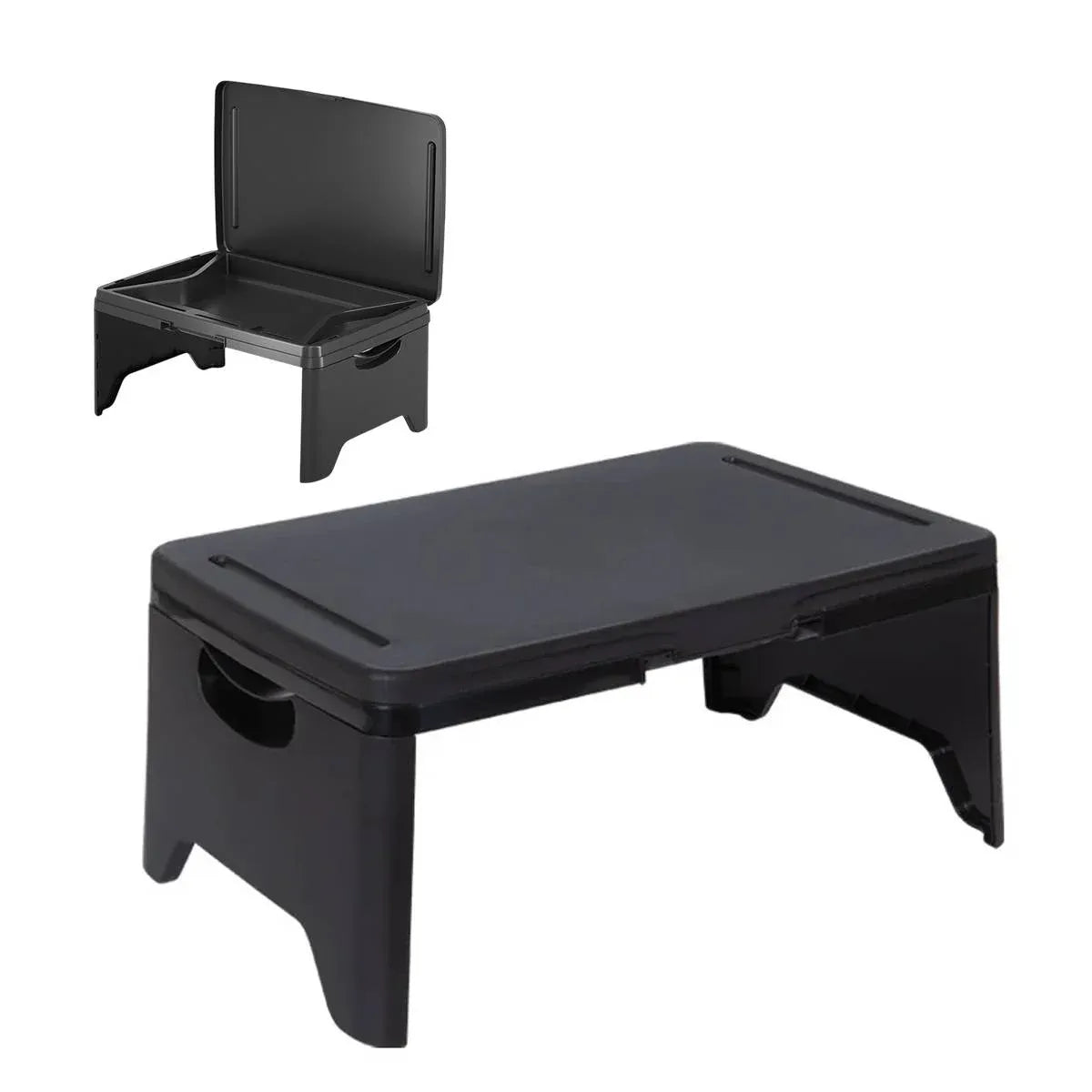Portable Multifunctional Folding Table Lap Desk Lightweight Home Bedroom Use - Purple