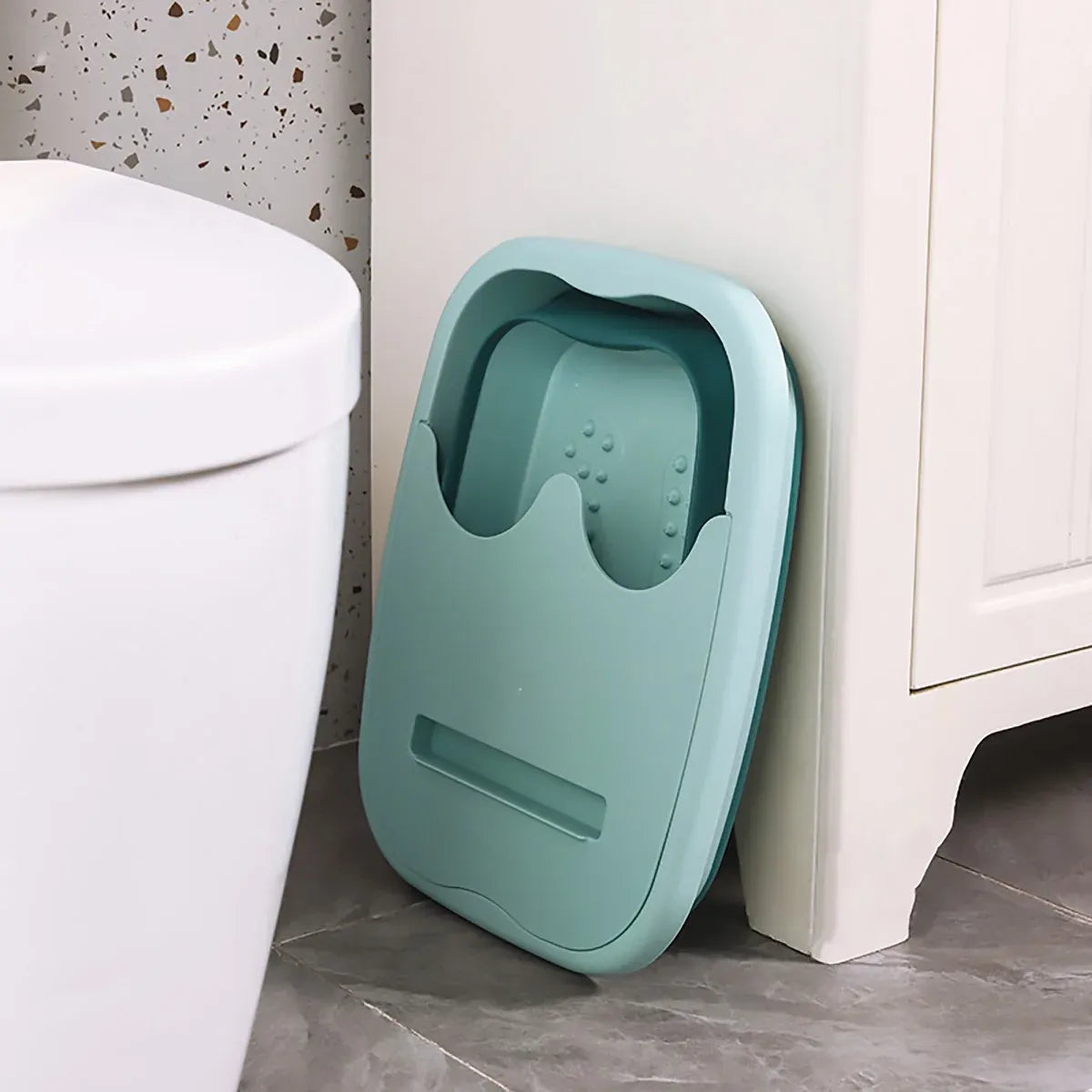 Foldable Foot Tub Portable Large Capacity Foot Basin for Home Bathroom Spa and Travel - Pink