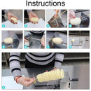 Stainless Steel Manual Potato Spiral Cutting Machine Hand Crank Slicer