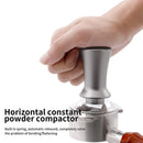 Adjustable Coffee Tamper with Scale Constant Pressure Espresso Powder Press Tool - Silver-58mm