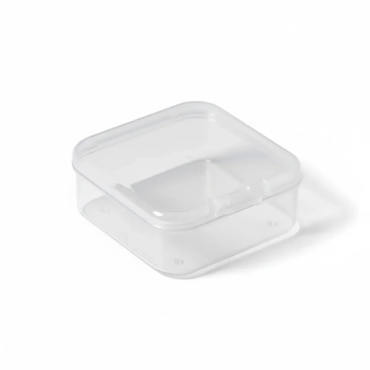 100PCS Transparent Plastic Storage Boxes Storage for jewelry Craft Beads Parts - 52x52x20mm