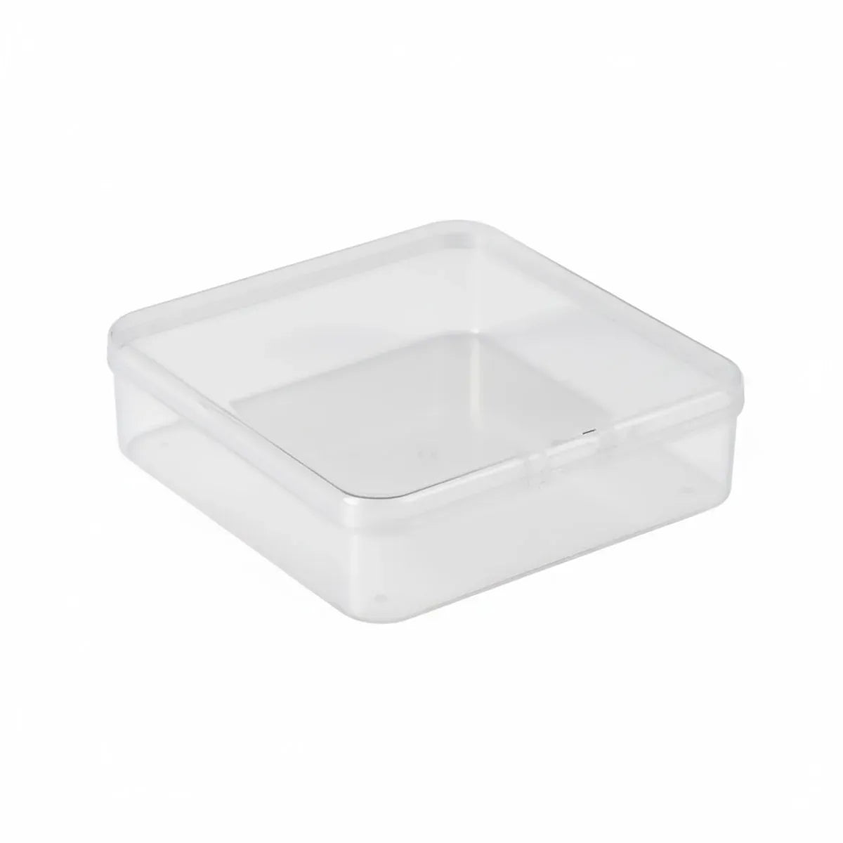 100PCS Transparent Plastic Storage Boxes Storage for jewelry Craft Beads Parts - 75x75x25mm