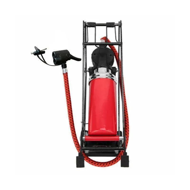 High Pressure Foot Pump Bicycle Ball Motorbike Car Type Inflator Tire Air Pump
