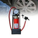 High Pressure Foot Pump Bicycle Ball Motorbike Car Type Inflator Tire Air Pump