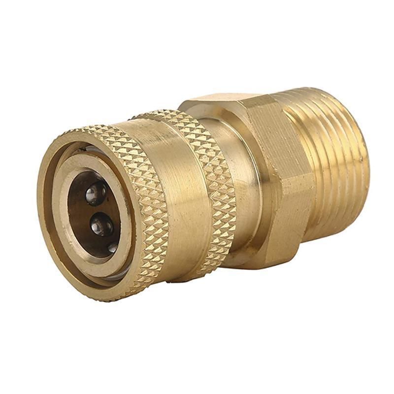 Pressure Washer Adapter 1/4inch Quick Connect Kit M22-14 Adapter