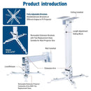 Universal Projector Ceiling Mount Bracket Telescopic Adjustable Lifting Hanger