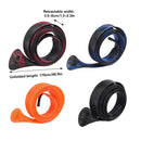 4PCS Retractable Fishing Rod Protector Mesh Tube Durable Lightweight 35x170mm