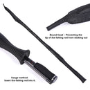 4PCS Retractable Fishing Rod Protector Mesh Tube Durable Lightweight 35x170mm
