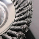 6/8inch Weed Brush Steel Wire Trimmer Wheel Garden Lawnmower Head Tool Grass Cutter - 8''