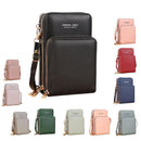 Women Crossbody Phone Purse Touch Screen Bag Rfid Blocking Wallet Shoulder Strap - Dark Blue