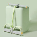Multifunctional Foot Pedal Resistance Band Home Fitness Pulling Rope Exerciser - Green