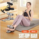 Sit Up Assistant Device Portable Suction Cup Fitness Tool Home Abdominal Trainer - Grey