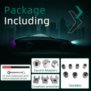 15PCS Ratcheting Serpentine Belt Tool Set CR-V Steel for Car Truck Engine Repair