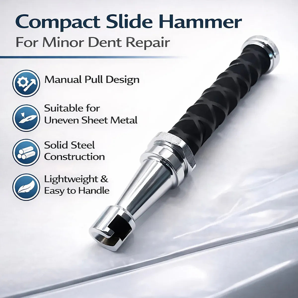 Auto Dent Repair Tool Kit Pulling Slide Hammer Automotive Body Panel Beating