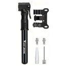 Portable Bicycle Pump Mini Inflatable Tube Pump Tire Inflator for Bike Cycling - Black