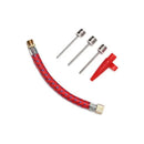Pump Adapter Set with Inflating Needle and Valve Nozzle for Balls and Toys 5PCS