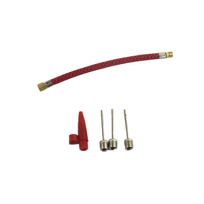 5PCS Inflating Pump Needle Set with Hose and Nozzle for Sports Balls and Airbeds