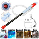 Electric Syphon Transfer Pump for Diesel Fuel Oil Water Battery Powered Hand Tool - Red