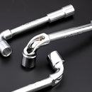 6-23mm L Shaped Socket Wrench Elbow Multi Size Hardware Repair Tool Set - 21mm