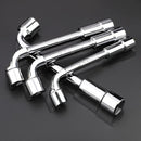 6-23mm L Shaped Socket Wrench Elbow Multi Size Hardware Repair Tool Set - 21mm