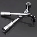 6-23mm L Shaped Socket Wrench Elbow Multi Size Hardware Repair Tool Set - 21mm