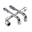 22mm L-Shaped Elbow Socket Wrench, Chrome-Vanadium Steel