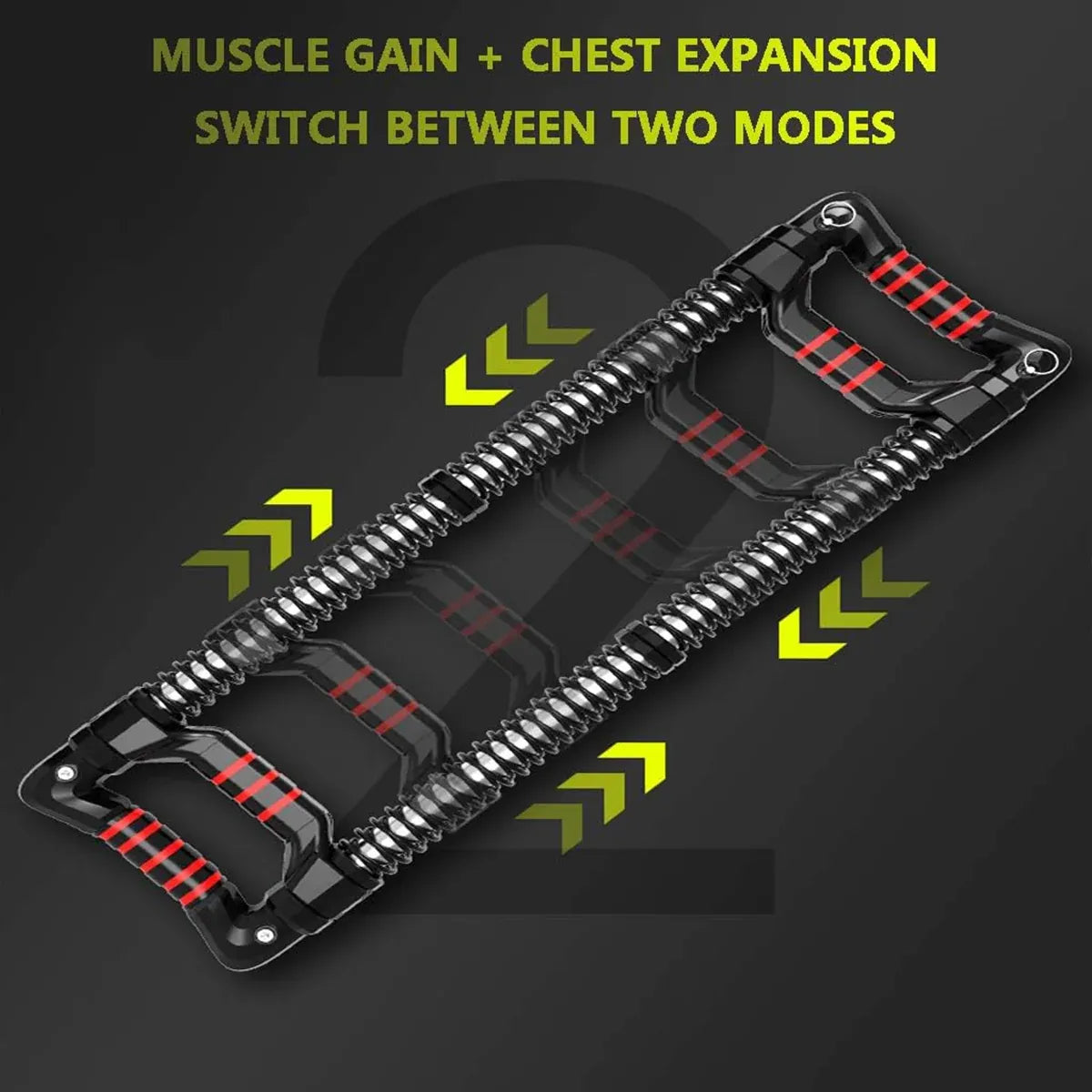 Arm Trainer Pull Press Bar 100kg Resistance Chest Abdomen Home Fitness Equipment