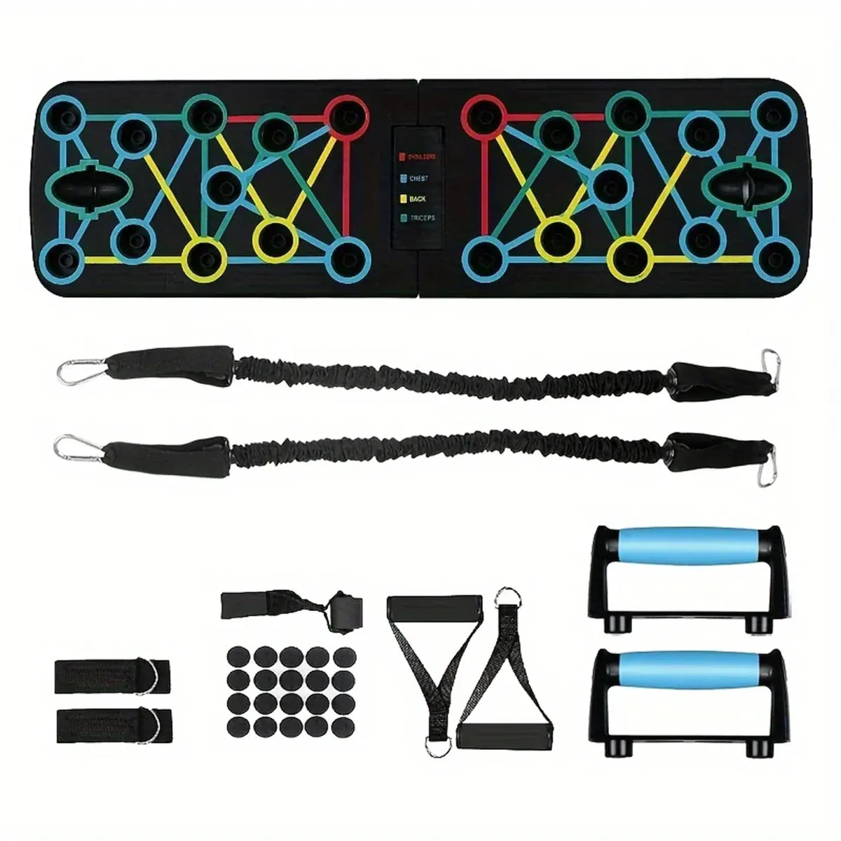 Push Up Board Home Multi Functional Fitness Folding Portable Gym Exercise Tool