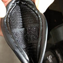 12PCS PU Leather Golf Iron Head Covers Set Black with Velcro Closure