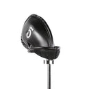 12PCS PU Leather Golf Iron Head Covers Set Black with Velcro Closure