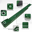 Golf Putting Mat Portable Mini Golf Practice Pad for Indoor Office Training Game