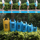 Orange Waterproof Bag Dry Sack Fishing Camping Canoeing Outdoor Sport 2/5/10/15/20/30 L - 10L
