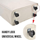 Large Foldable Laundry Washing Clothes Storage Bag Hamper Basket Bin Organiser - Red