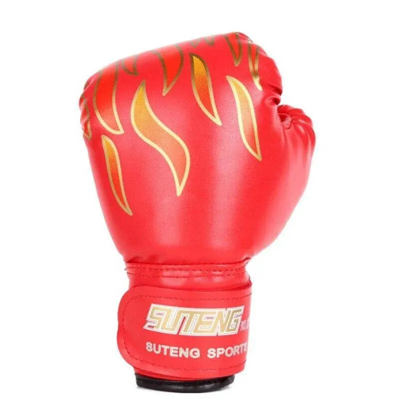 Boxing Sparring Training Gloves MMA Kickboxing Punching Gloves for Practice Sessions - Blue