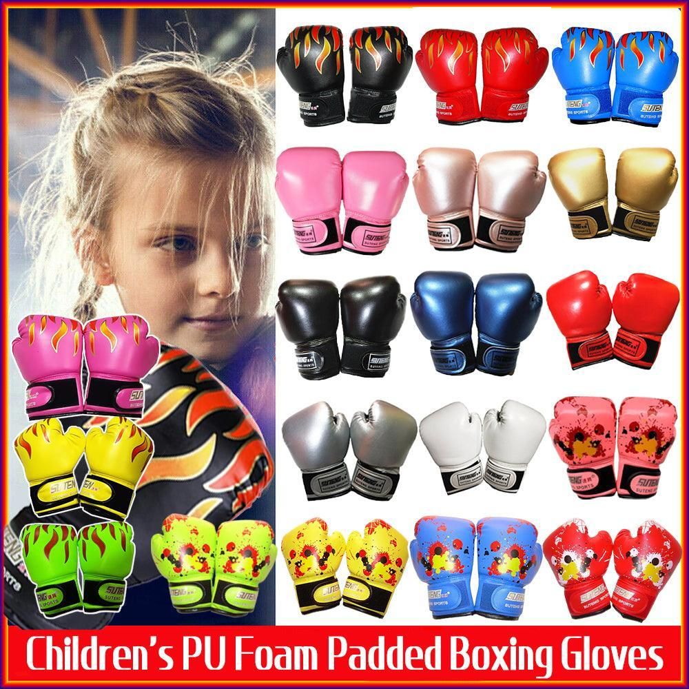 Boxing Sparring Training Gloves MMA Kickboxing Punching Gloves for Practice Sessions - Red