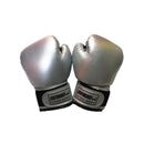 Boxing Sparring Training Gloves MMA Kickboxing Punching Gloves for Practice Sessions - Silver
