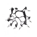 Over Door Hat Rack Baseball Cap Holder Storage Strap with Clips Closet Organizer - 10 Clips