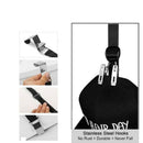 Over Door Hat Rack Baseball Cap Holder Storage Strap with Clips Closet Organizer - 10 Clips