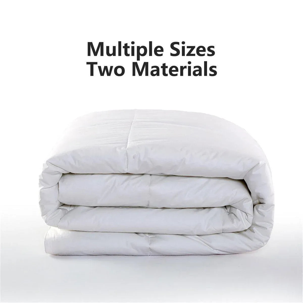 Luxury Hotel Quilt Core – Soft Microfiber Down Alternative Comforter for All Seasons - 180x210cm-Brushed