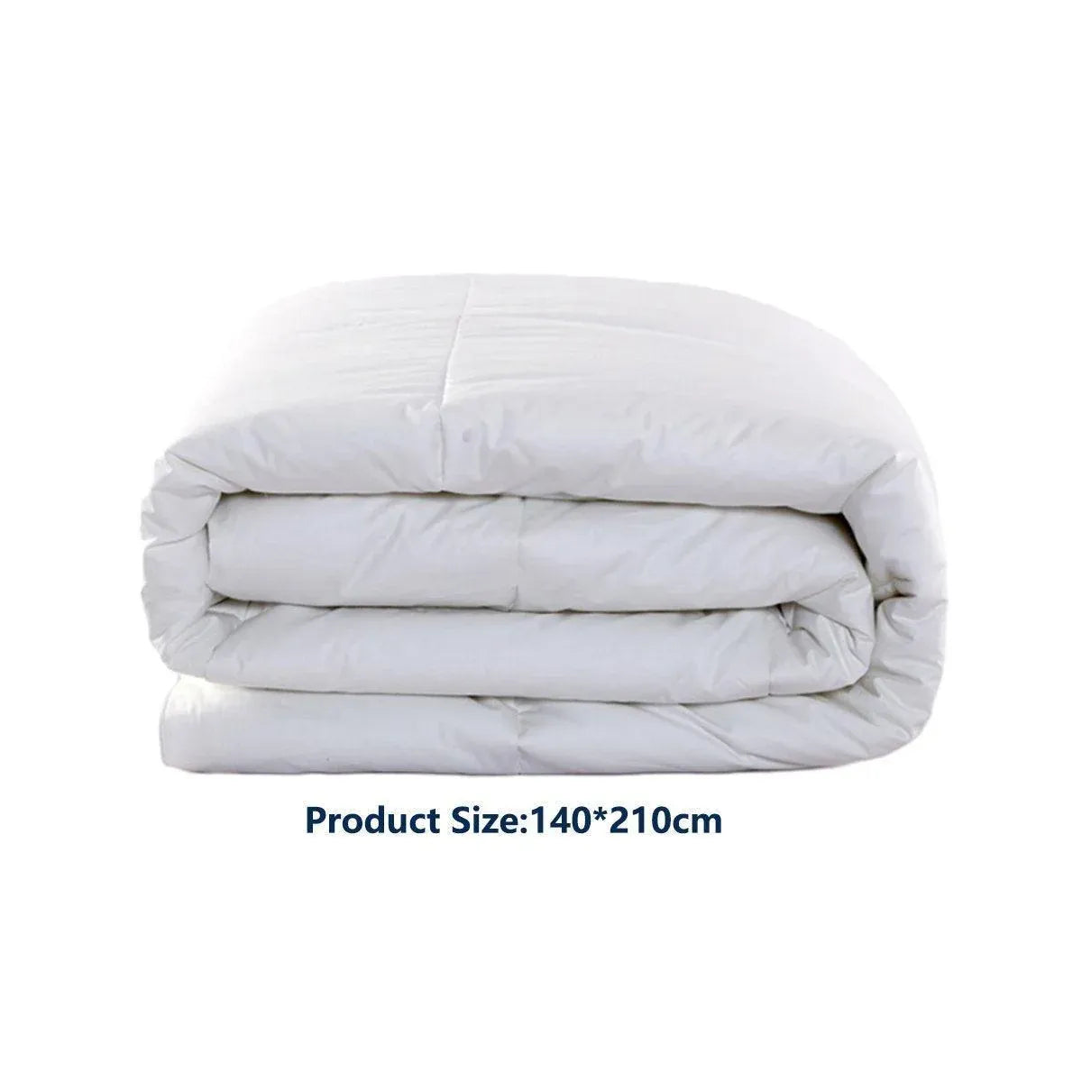 Luxury Hotel Quilt Core – Soft Microfiber Down Alternative Comforter for All Seasons - 210x210cm-Brushed