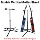 2/3Head Guitar Stand with Height Adjustment Foldable Holder Guitar Stand Bass - Three-vertical type