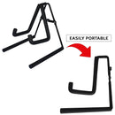 Violin Stand Small Guitar Stand Foldable Portable Adjustable Guitar Holder