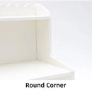 Elevated Double Layer Desktop Storage Rack for Office Dormitory Cosmetics Books - S