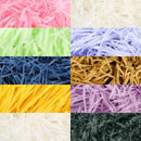 500g Colorful Raffia Paper Shreds Gift Box Filler Decorative Packaging - 5Packs-Army-Green