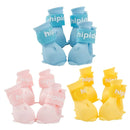 4pcs Cartoon Pet Rain Boots Waterproof Non-Slip Wear-Resistant Shoes for Dogs - Blue - M