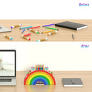 Desktop Organizer Office Pen Holder Multi-Function Storage Box Office Stationery