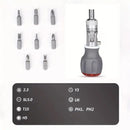8 in 1 Multi Function Ratchet Screwdriver Durable Chrome Vanadium Steel Repair